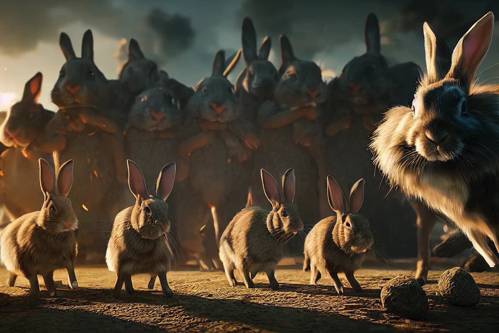 RabbitMQ cluster of multiple broker nodes behind a load balancer for high availability